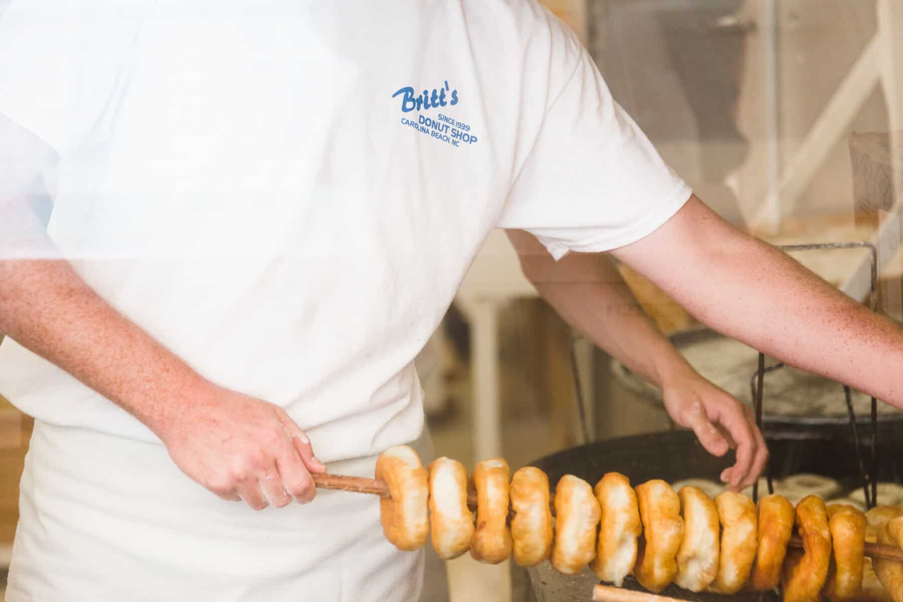 Britts Donut Shop located in southeastern Carolina Beach, North Carolina since 1939