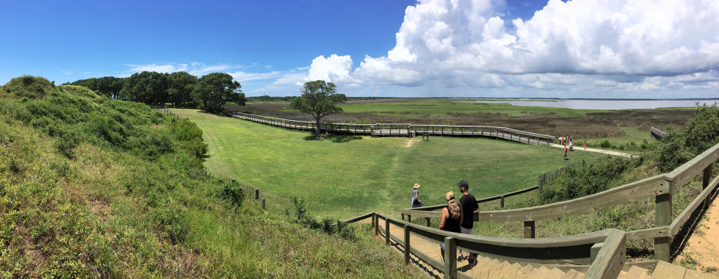 Fort Fisher Historic Site locaed near Carolina Beach North Carolina