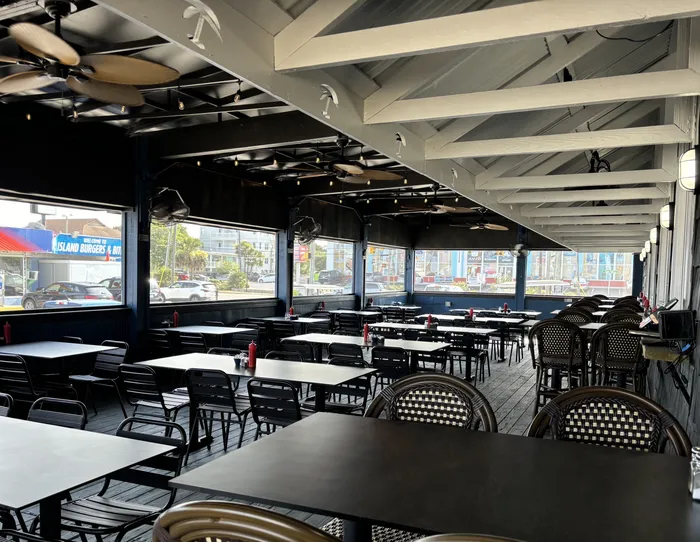 Brunches has plenty of outdoor seating. Enjoy breakfast in Carolina Beach, NC