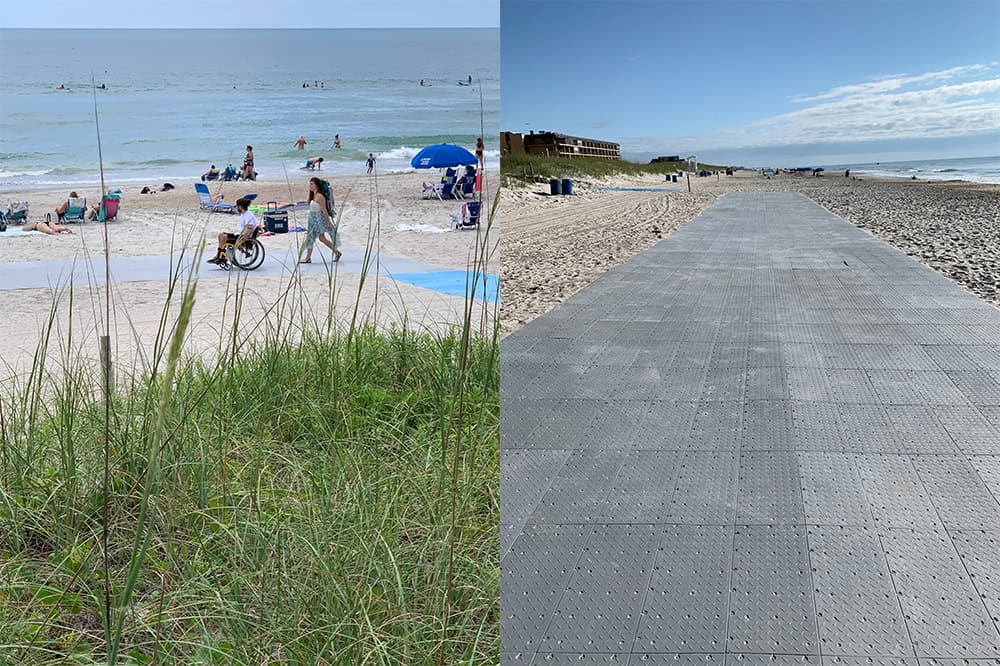 Carolina Beach Wheelchair Accessible Beach Mat