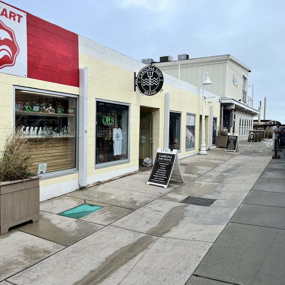 Carolina Surf Brand is Located in Carolina Beach, North Carolina along the Historic Carolina Beach Boardwalk