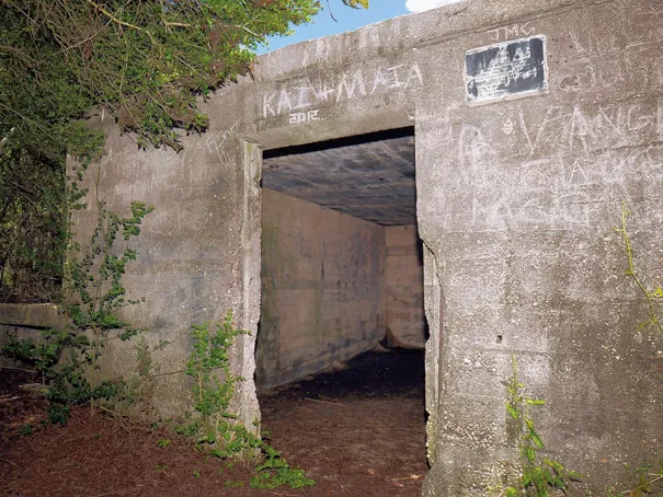Explore The World War ll bunker that the Fort Fisher Hermit lived in