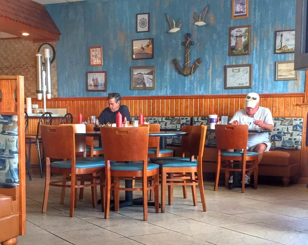 Gulfstream Restaurant is a Breakfast and Brunch Spot Located in Carolina Beach, North Carolina Near the Carolina Beach Boardwalk