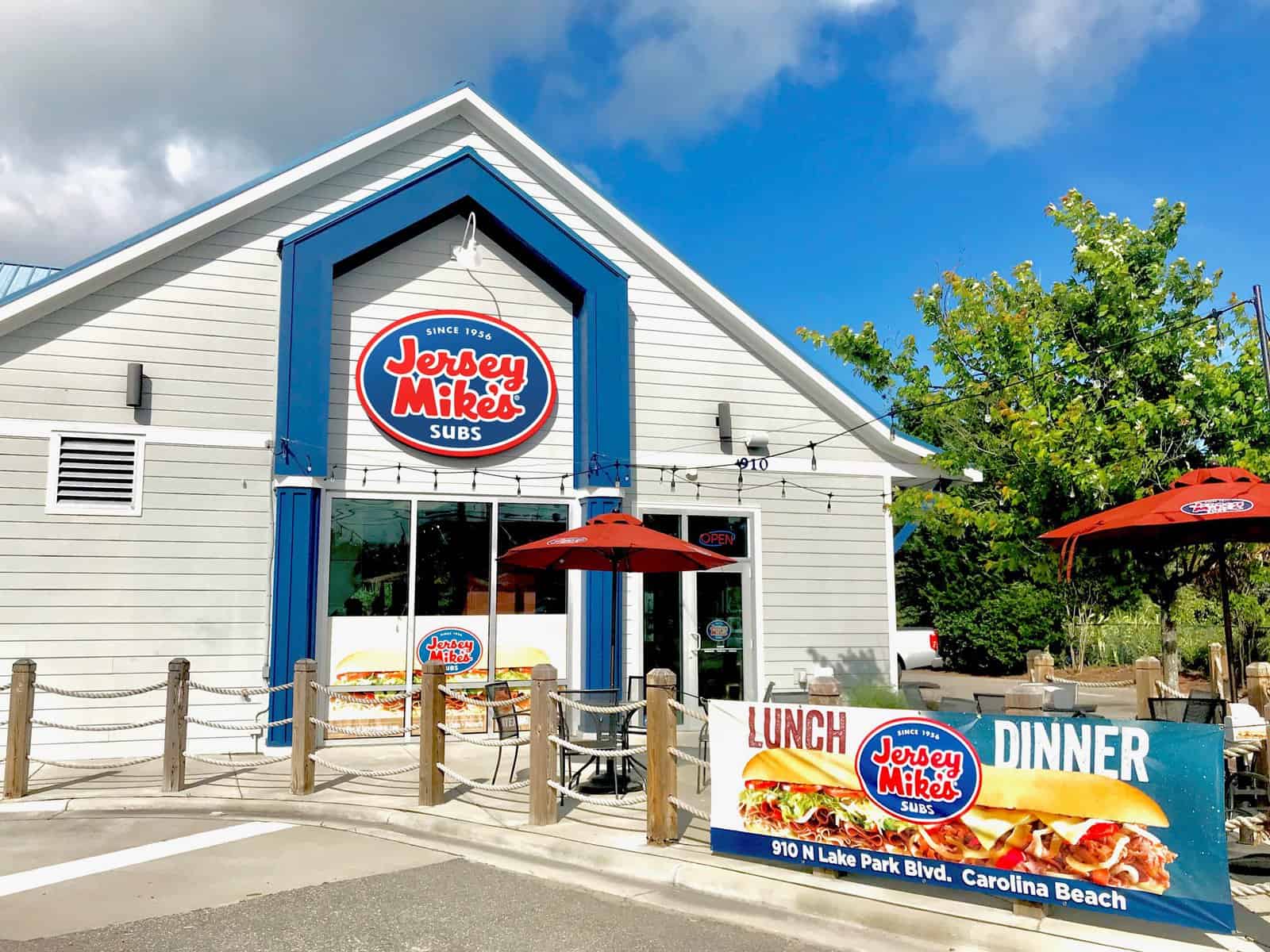 Jersey Mike's Subs is Located in Carolina Beach, North Carolina