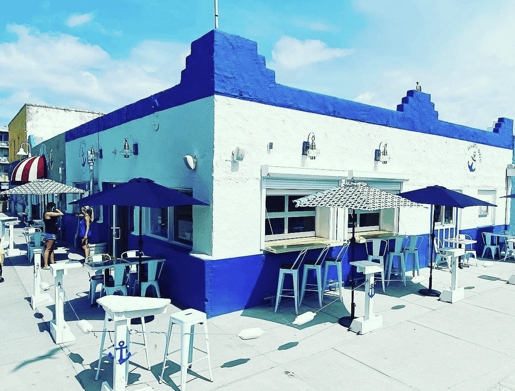 Nauti Dog Gourmet Hotdogs is Located on the Historic Boardwalk in Carolina Beach, North Carolina