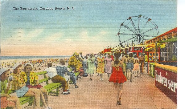 Places to stay near the iconic Carolina Beach, NC Boardwalk