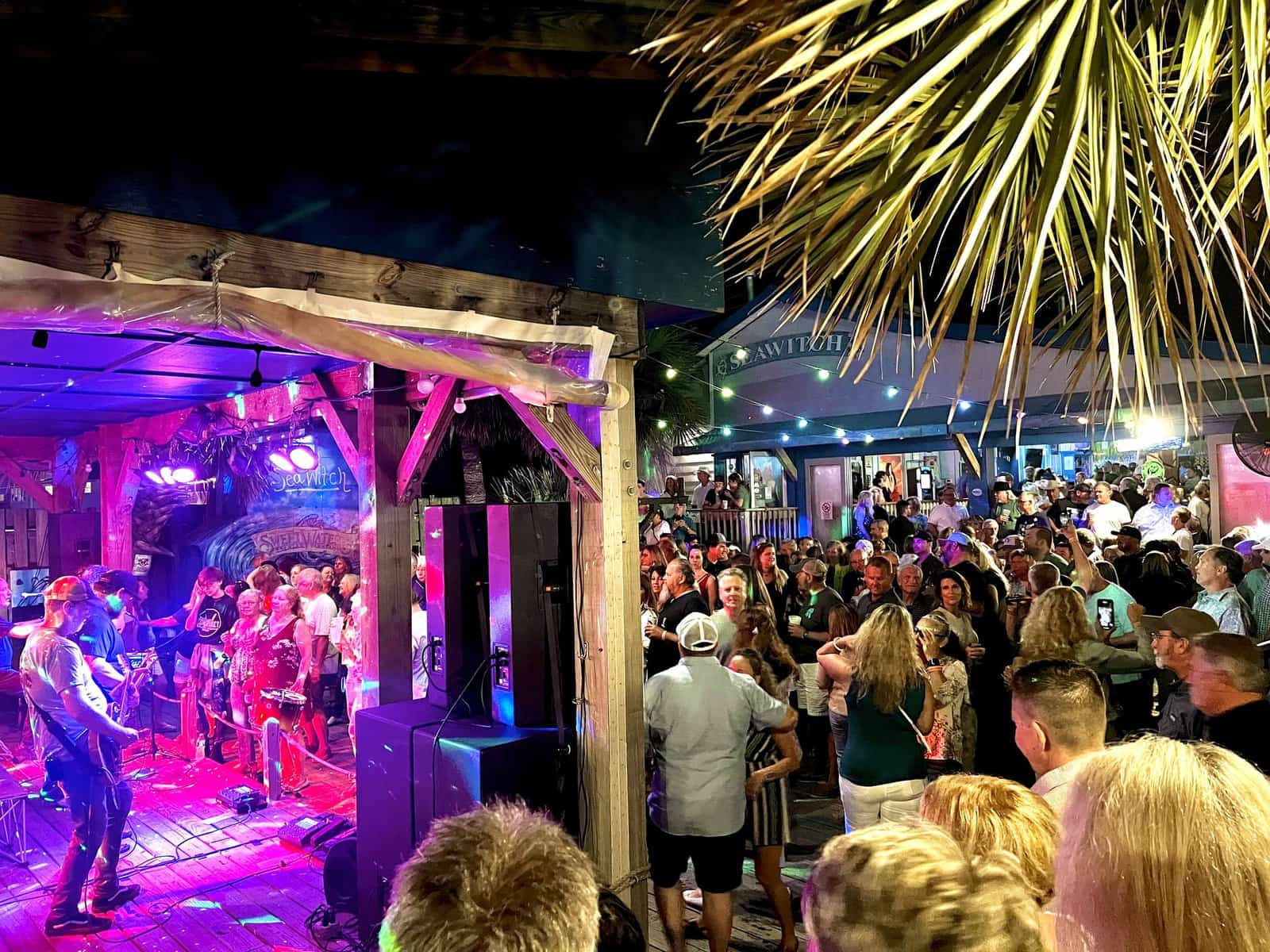 SeaWitch Tiki Bar is a Local Favorite with Live Music Located in Carolina Beach, North Carolina