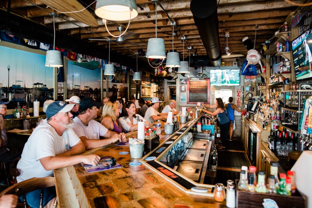 Shuckin' Shack Oyster Bar is Located in Carolina Beach, North Carolina