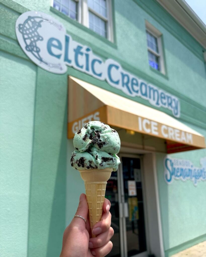 The Celtic Creamery is Located in Carolina Beach, North Carolina