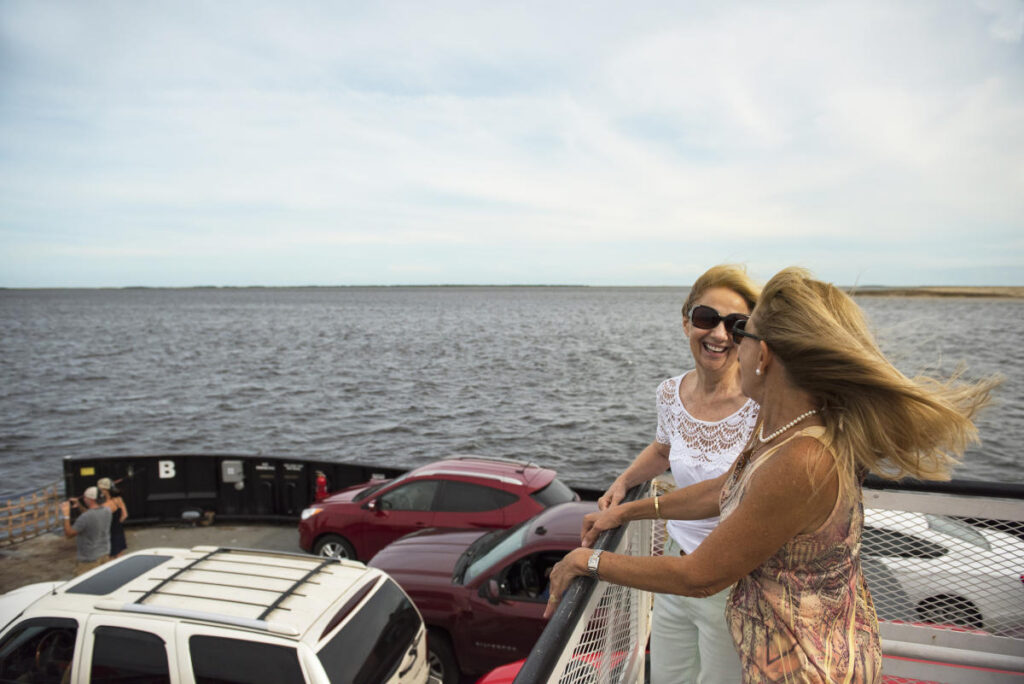 The Fort Fisher Ferry is Located in Fort Fisher, North Carolina
