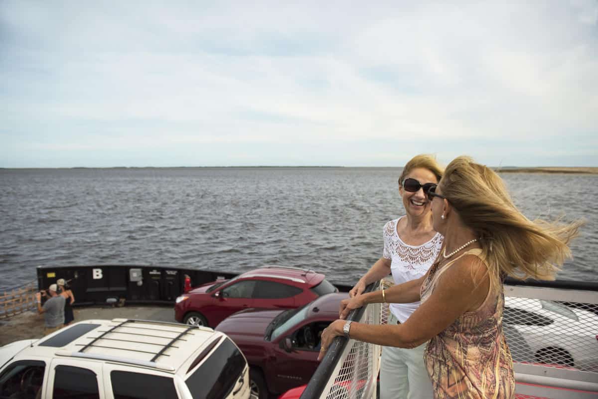 The Fort Fisher Ferry is Located in Fort Fisher, North Carolina