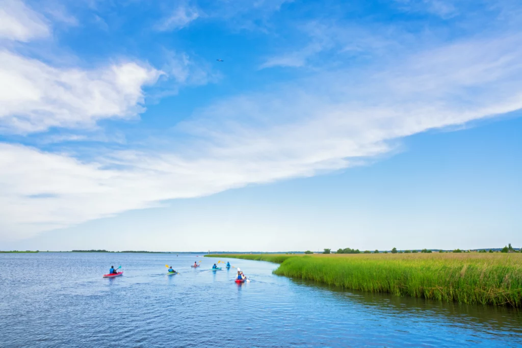 Kayaking in Carolina Beach and Wilmington North Carolina