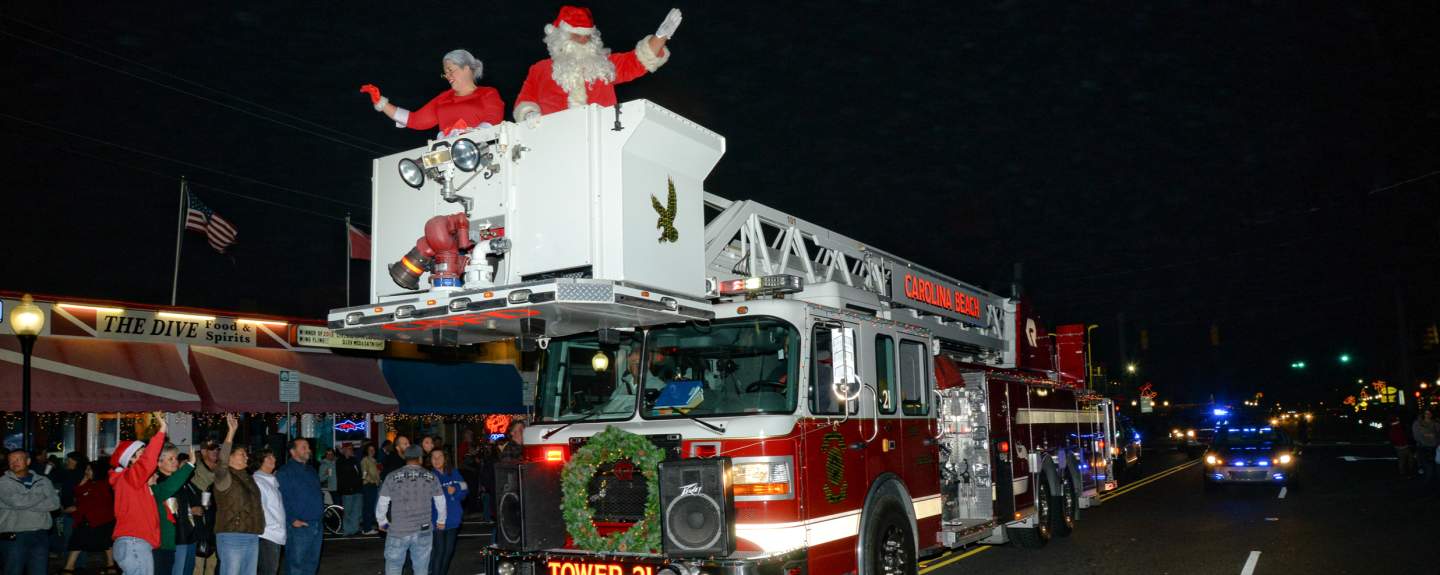 Carolina Beach Christmas Parade - Fun Winter Festivities To Do at The Beach in North Carolina