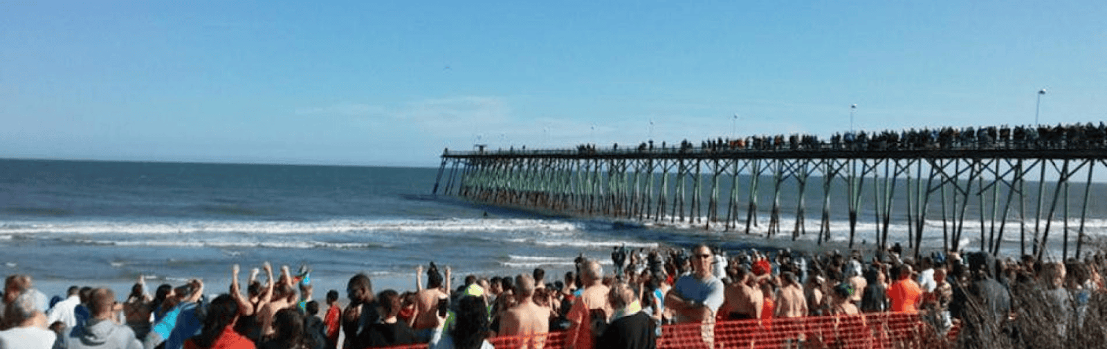 Carolina Beach Polar Plunge in Kure Beach North Carolina