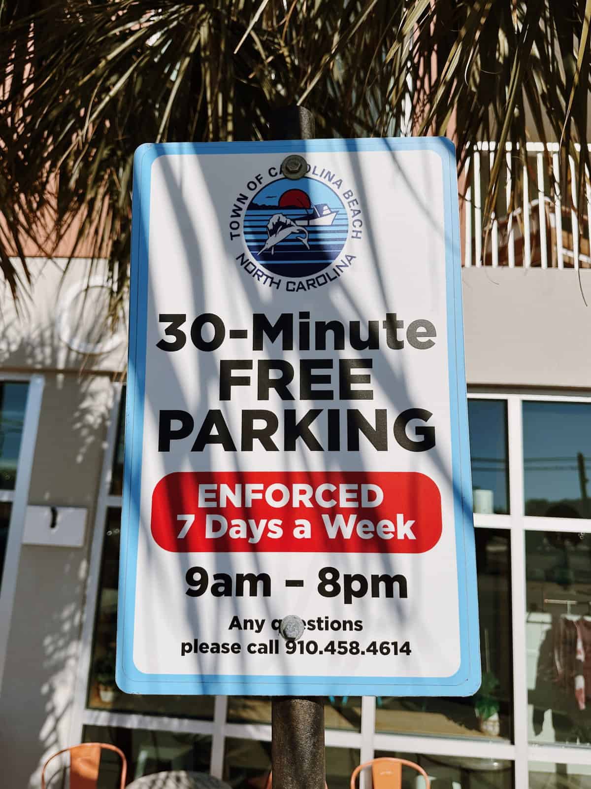 Free-Parking-Carolina-Beach 30 Minute Free Parking at the Beach
