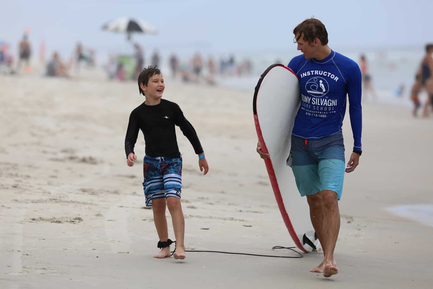 The Best Kids Surf Camp in Carolina Beach - Tony Silvagni Surf School and Rentals