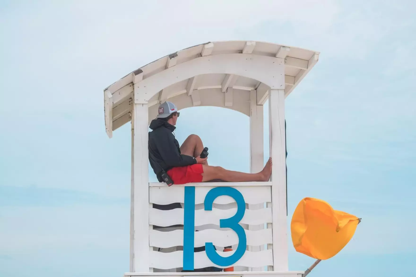 Carolina Beach is one of the safest beaches to swim as it family-friendly with a full staffed lifeguard division during the summer
