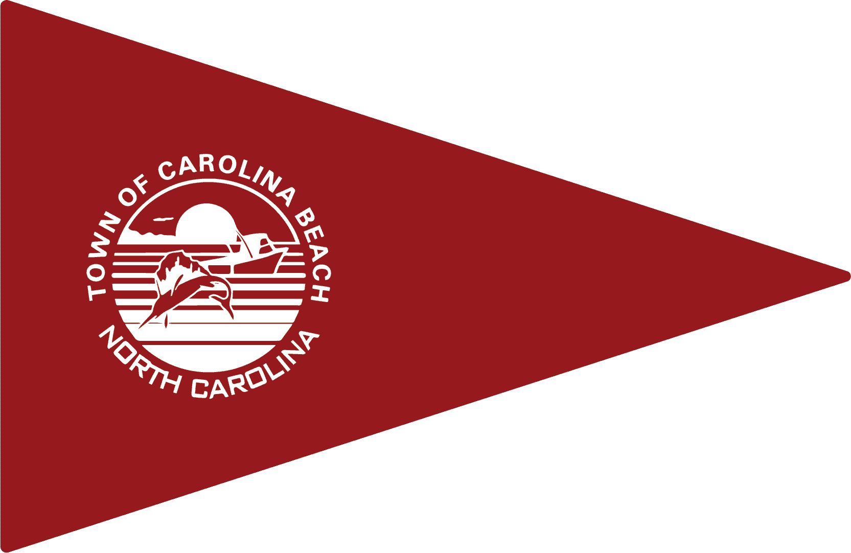 Today's Flag Color in Carolina Beach is a Red Flag