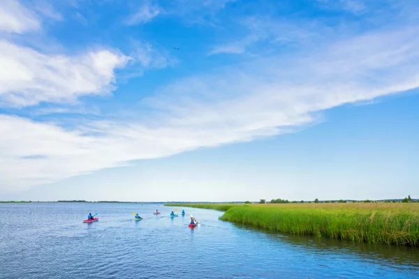 Kayaking in Carolina Beach and Wilmington North Carolina