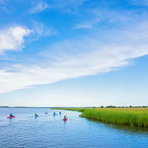 Kayaking in Carolina Beach and Wilmington North Carolina