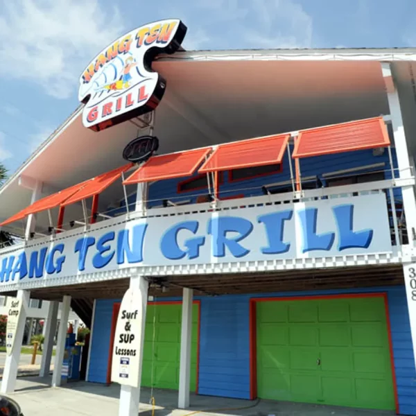 Restaurants and Things to Do in Carolina Beach - Hang Ten Grill